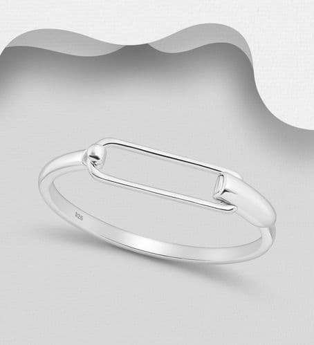 925 Sterling Silver Solid Bangle That Opens